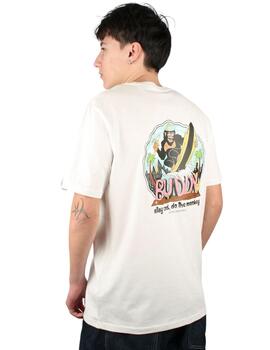 Camiseta Buddy Monkey blanca