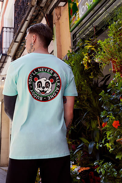 sudadera del oso verde