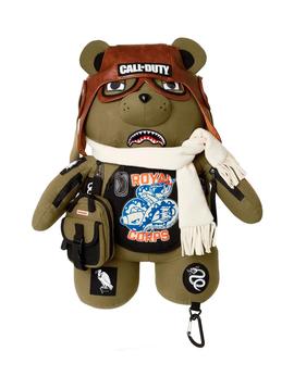 Oso Call of Dutty Sprayground Aviator Bear Backpack