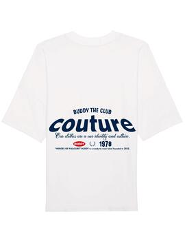 Camiseta Buddy Couture Oversized blanca