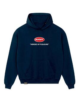 Sudadera Buddy Couture Oversized azul marino