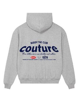 Sudadera Buddy Couture Oversized gris