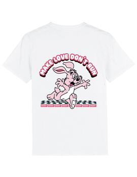 Camiseta Buddy conejo blanca