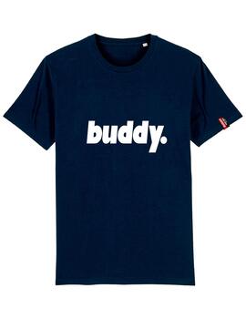 Camiseta Buddy Emblem azul marino