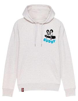 Sudadera Buddy Crazy Bear gris