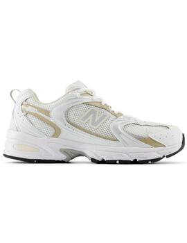 Zapatillas New Balance 530 blancas con beige