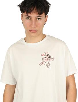 Camiseta Buddy conejo blanca
