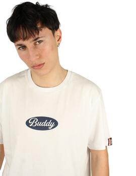 Camiseta Buddy tortuga blanca