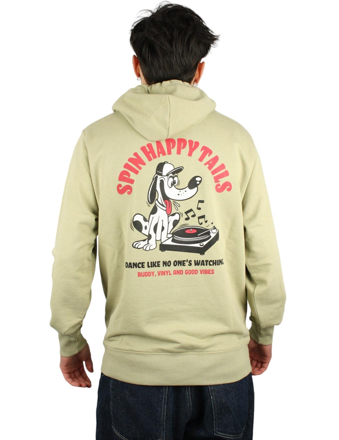 Sudadera Buddy perro dálmata khaki