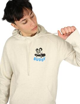 Sudadera Buddy Crazy Bear gris