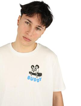 Camiseta Buddy Crazy Bear blanca