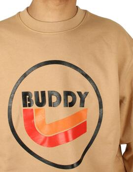 Sudadera Buddy Crew Clean camel