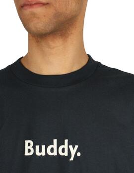 Camiseta Buddy Future Oversized azul marino