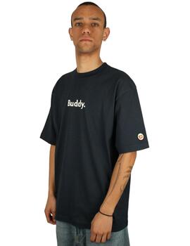 Camiseta Buddy Future Oversized azul marino