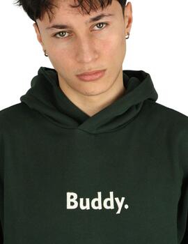 Sudadera Buddy Future Oversized verde botella