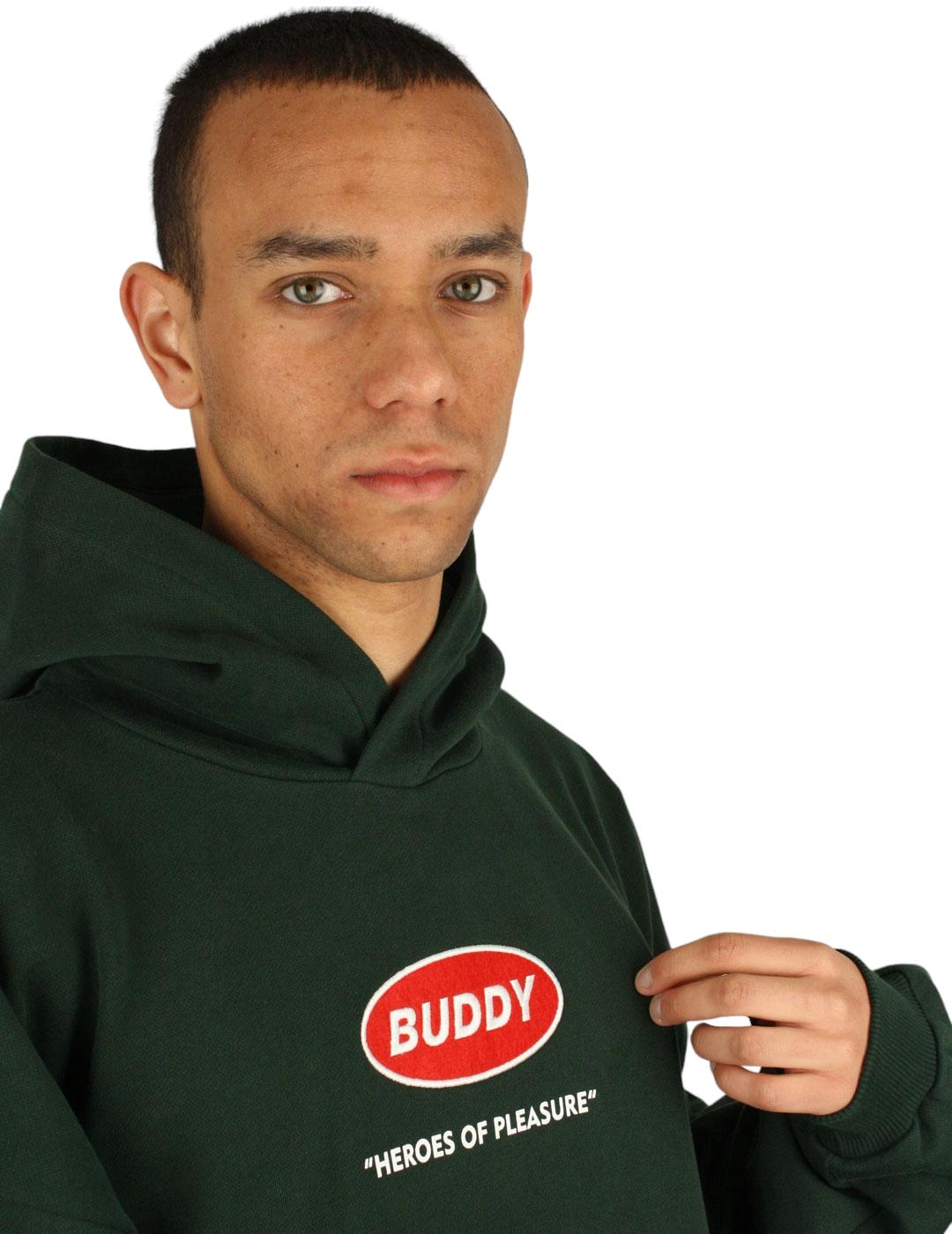 Sudadera Buddy Couture Oversized verde botella