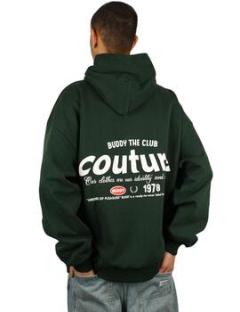 Sudadera Buddy Couture Oversized verde botella