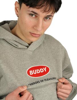 Sudadera Buddy Couture Oversized gris