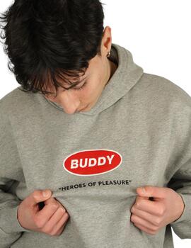 Sudadera Buddy Couture Oversized gris