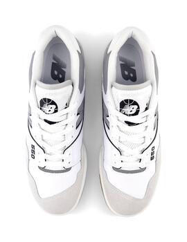 Zapatillas New Balance 550 blancas con gris