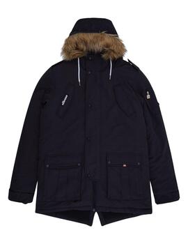 Parka Ellesse Blizzard negra para hombre