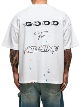 Camiseta Oversized Good For Nothing blanca
