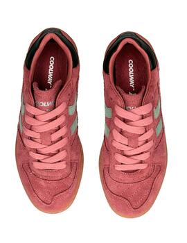 Zapatillas Coolway Goal color vino para chica