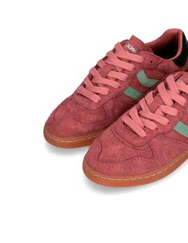 Zapatillas Coolway Goal color vino para chica