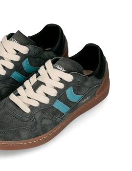 Zapatillas Coolway Goal gris oscura para chica y chico