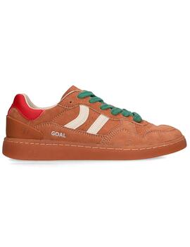 Zapatillas Coolway Goal camel para chica y chico