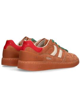 Zapatillas Coolway Goal camel para chica y chico