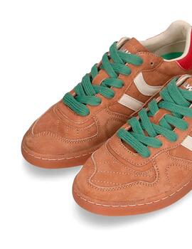 Zapatillas Coolway Goal camel para chica y chico