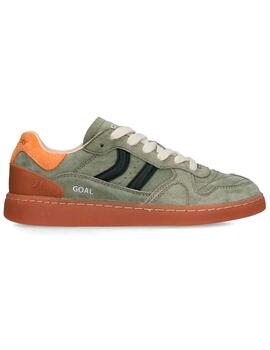 Zapatillas Coolway Goal verdes para chica y chico