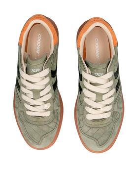 Zapatillas Coolway Goal verdes para chica y chico