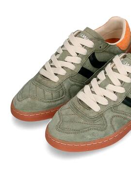 Zapatillas Coolway Goal verdes para chica y chico