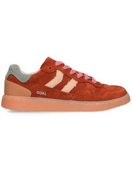 Zapatillas Coolway Goal marrones