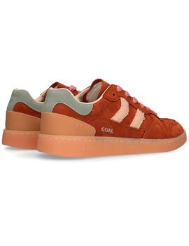 Zapatillas Coolway Goal marrones