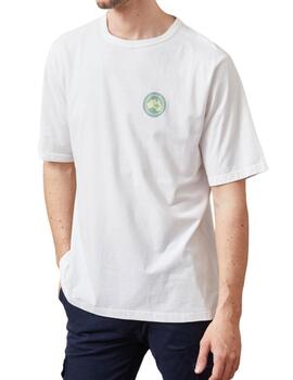 Camiseta Altona Dock blanca con mapas