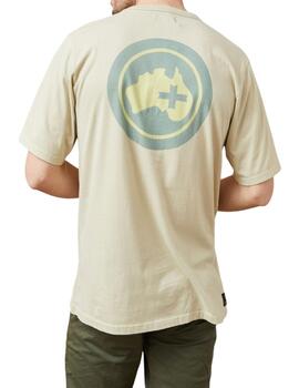 Camiseta Altona Dock gris con mapas