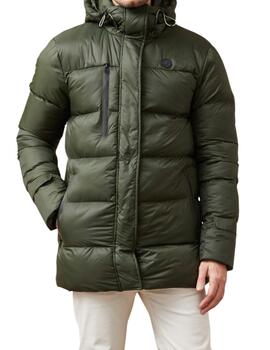 Abrigo Altona Dock verde khaki para hombre