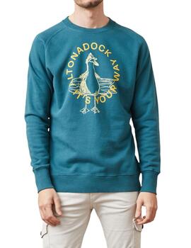 Sudadera Altona Dock verde It´s your way