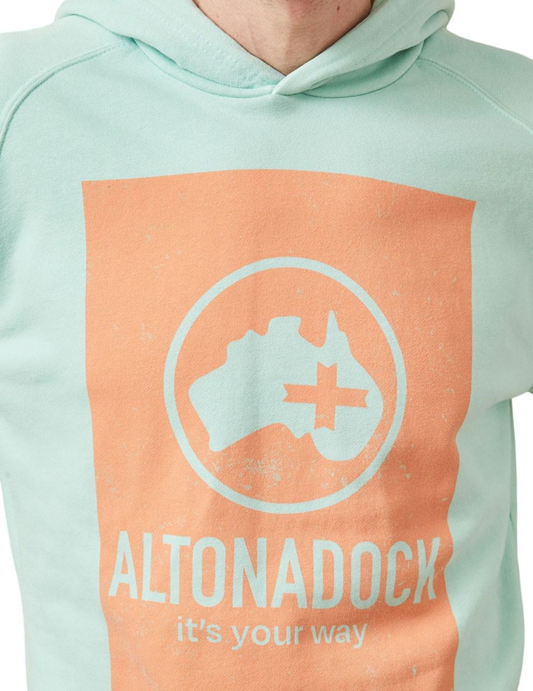 Sudadera Altona Dock turquesa It´s your way