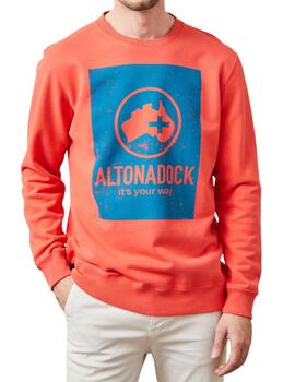 Sudadera Altona Dock roja It´s your way