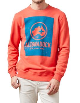 Sudadera Altona Dock roja It´s your way