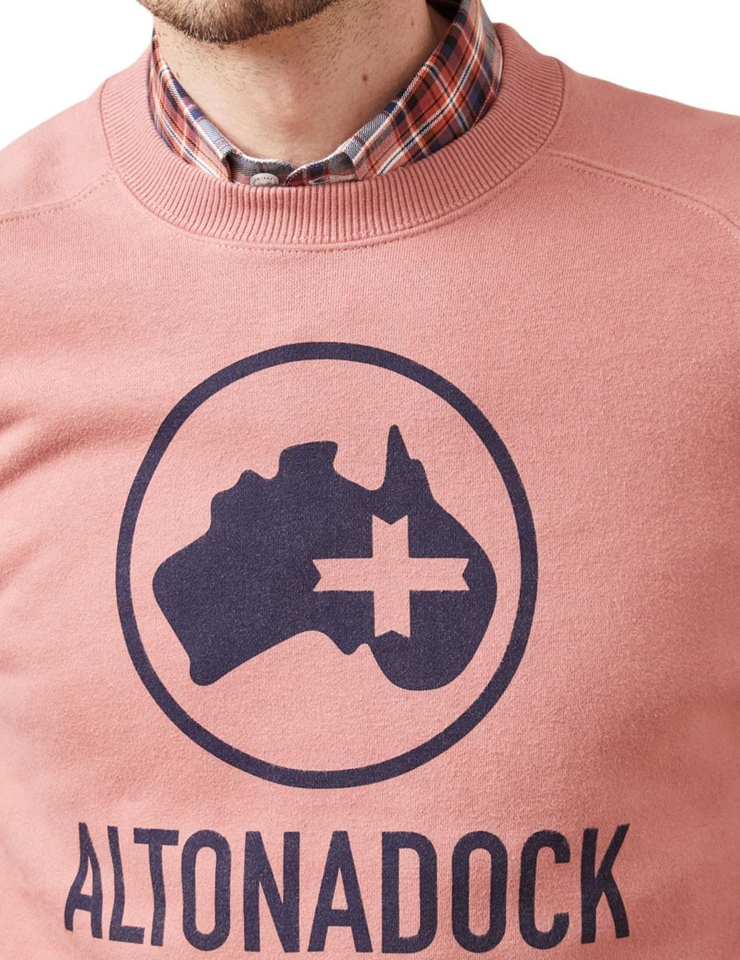 Sudadera Altona Dock rosa It´s your way