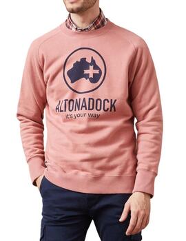 Sudadera Altona Dock rosa It´s your way