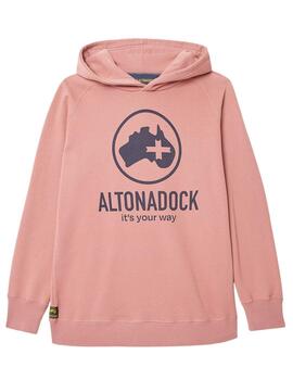 Sudadera Altona Dock rosa It´s your way