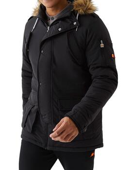 Parka Ellesse Blizzard negra para hombre