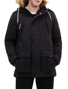 Parka Ellesse Blizzard negra para hombre