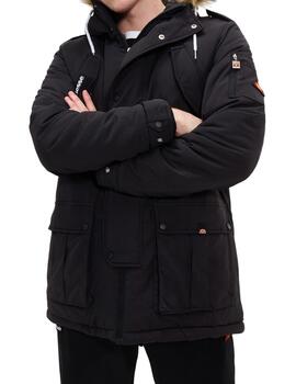 Parka Ellesse Blizzard negra para hombre